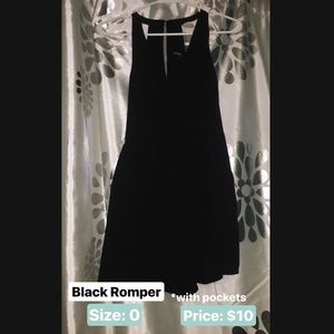 Black Romper